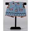 Sioux Child's Beaded Hide Pictorial Vest