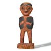 Haida Carved Wood Figure