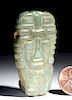 Beautiful Maya Jade Figural Pendant