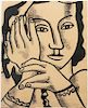 After Fernand Leger, (French, 1881-1955), From Contrastes, 1959
