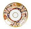 * A Chamberlain Worcester Porcelain Plate Diameter 8 3/8 inches.