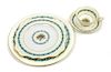 * A Wedgewood Porcelain Dinner Service Diameter of dinner plate 10 1/8 inches.