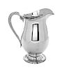 * An American Silver Pitcher, International Silver Co., Meriden, CT, with reeded handle.