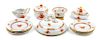 * An Assorted Group of Porcelain Table Articles Diameter of first: 6 1/2 inches.