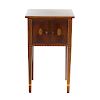 Potthast Federal Style Mahogany Bedside Table