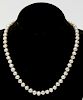 18K Gold Baroque Freshwater Pearls Necklace