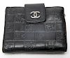 Chanel Ladies' Black Leather Wallet