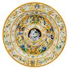 An Italian Majolica Charger Diameter 18 inches.