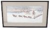 Charlie Russell 'The Winter Packet' Framed Print