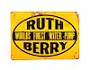 Ruth Berry Water Pump Vintage Sign