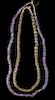 Set of Two Millefori African Trade Beads