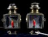 Pair of Antique Maxwell Roadster Lamps c. 1911