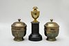 Neoclassical Style Brass Urn