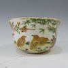 ANTIQUE CHINESE FAMILLE ROSE CUP - 19TH CENTURY