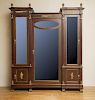 Empire Style Mahogany and Ormolu-Mounted Armoire