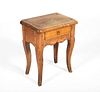 French Provincial Fruitwood Miniature Table