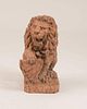 Continental Carved Marble Model of a Lion