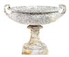 A Grand Tour Marble Tazza Height 12 inches.