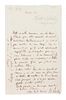 BERLIOZ, HECTOR. Autographed letter signed, one page, s.l., n.d. To "Monsieur Blanche." In French.