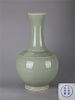 Chinese celadon glaze porcelain vase, Yongzheng mark. 