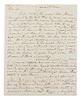 HULL, ISAAC. Autographed letter signed, two pages, March 5, 1810.