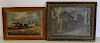 Lot Of 2 Oil Paintings To Include