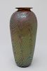 Craig Zweifel Iridescent Art Glass Vase