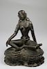 18th C. Bronze Ashta Matrika Figure, India