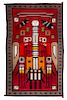 Navajo Pictorial Thunderbird Rug 62 x 100 inches