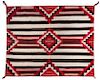 Navajo Third Phase Chief's Blanket Revival 59 x 73 1/2 inches