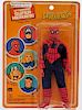 1979 French Mego Pin Pin Toys WGSH Spider-Man MOSC