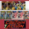 9PC DC Comics Captain Action #1-#5 Complete Run