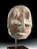 Early 20th C. Papua New Guinea Sepik Ceramic Mask