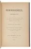 WILLCOX, R. N. Reminiscences of California Life… Avery, OH: Willcox Print, 1897. FIRST EDITION, AYER COPY.