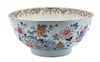 A Chinese Export Porcelain Large Punchbowl