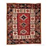 Bergama Rug, western Turkey, early 19th century, 5 ft. 8 in. x 4 ft. 10 in.  Provenance:  The Cadle Collection.