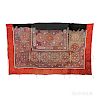Kirghiz Curtain, Central Asia, early 20th century, 4 ft. 7 in. x 7 ft. 6 in.