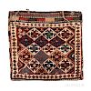 Complete Luri Bag, Iran, c. 1880, 2 ft. 1 in. x 2 ft. 3 in.