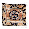Ningxia Mat, China, c. 1850, 1 ft. 7 in. x 1 ft. 10 in.
