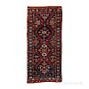 Karabagh Long Rug, Caucasus, c. 1900, 9 ft. 8 in. x 4 ft. 5 in.  Provenance:  The Cadle Collection.