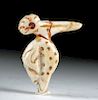 Chimu Carved Shell Amulet - Pelican