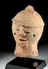 West African Bura Pottery Head w/ TL