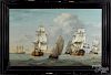 Joghi de Vries (Dutch 18th c.) seascape
