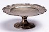Tiffany & Co. sterling silver pedestal plate