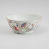 Chinese Export Porcelain Famille Rose Footed Bowl