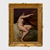 Attributed to William Etty (1787-1849): Female Nude, Seated