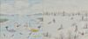 MARTHA CAHOON, (American, 1905-1999), Sea Food andOld Cape Cod, 1995, colored pencil, each sight: 9 x 10 in., frame: 17 x 18 1/2 in.