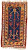 Makri Small Rug, Turkish, mid 19th century; 2 ft. 8 in. x 1 ft. 6 in.