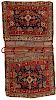Pair of Kampseh Bags, Persia, ca. 1910; 4 ft. x 2 ft.