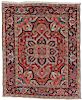 Heriz Rug, Persia, early 20th century; 6 ft. 1 in. x 5 ft.